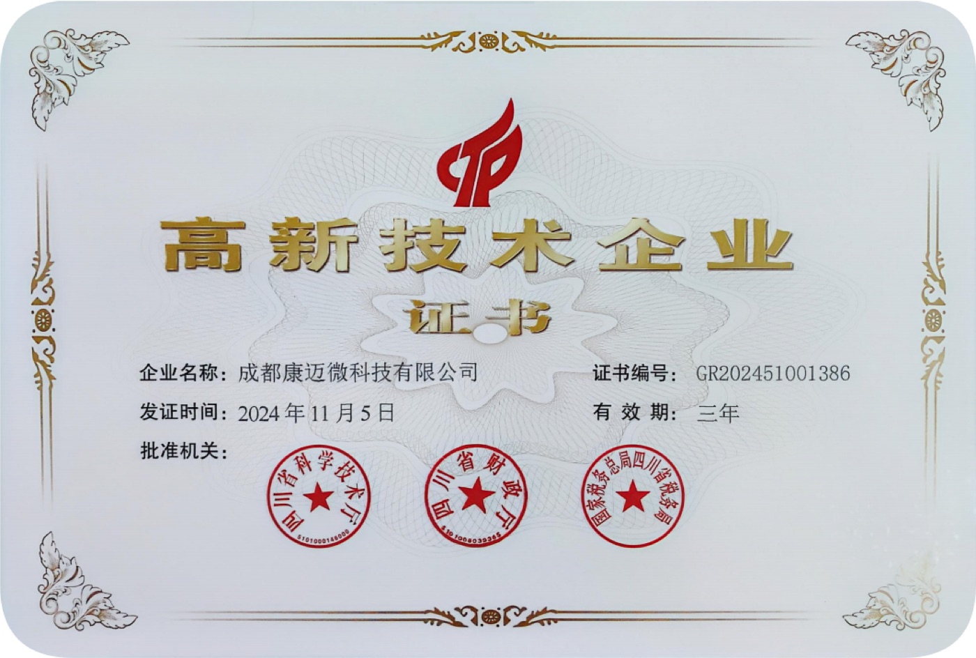 高新技术企业